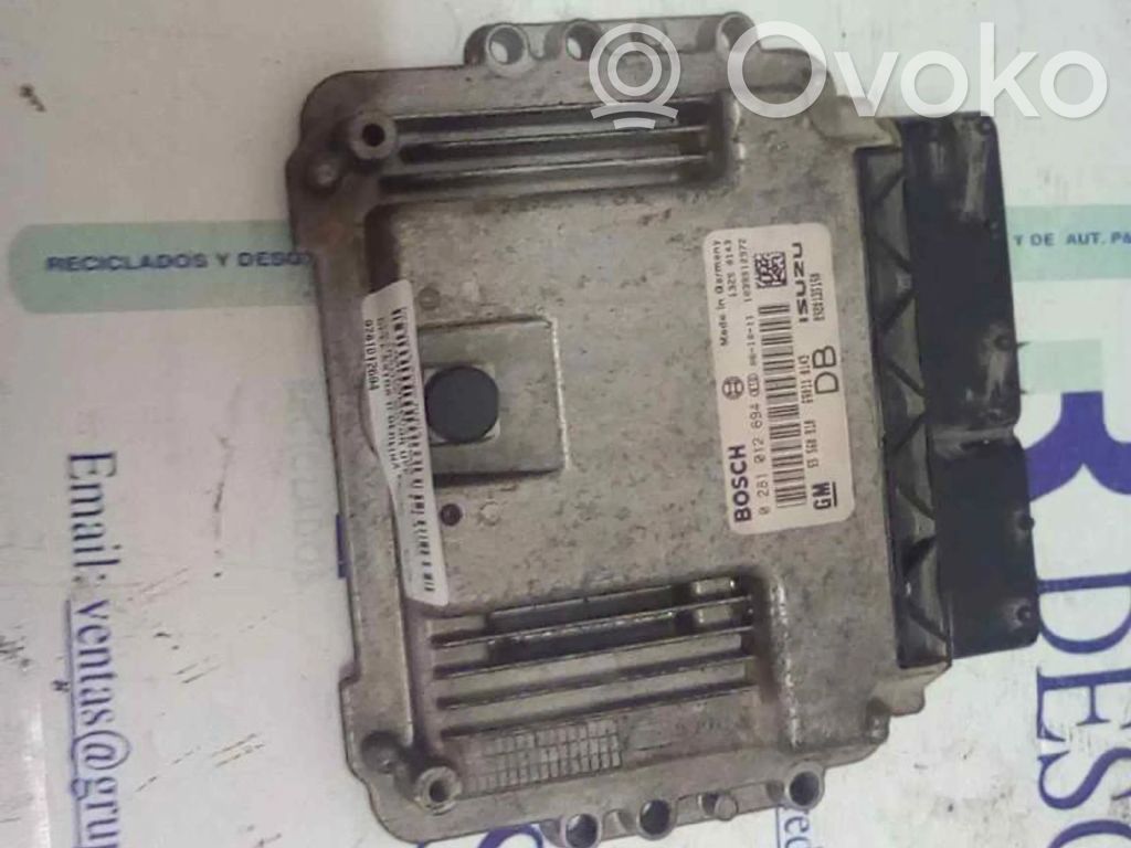 Unité de commande, module ECU de moteur   0281012694