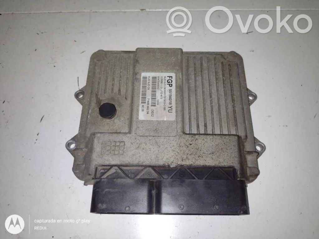 Unité de commande, module ECU de moteur   55194018