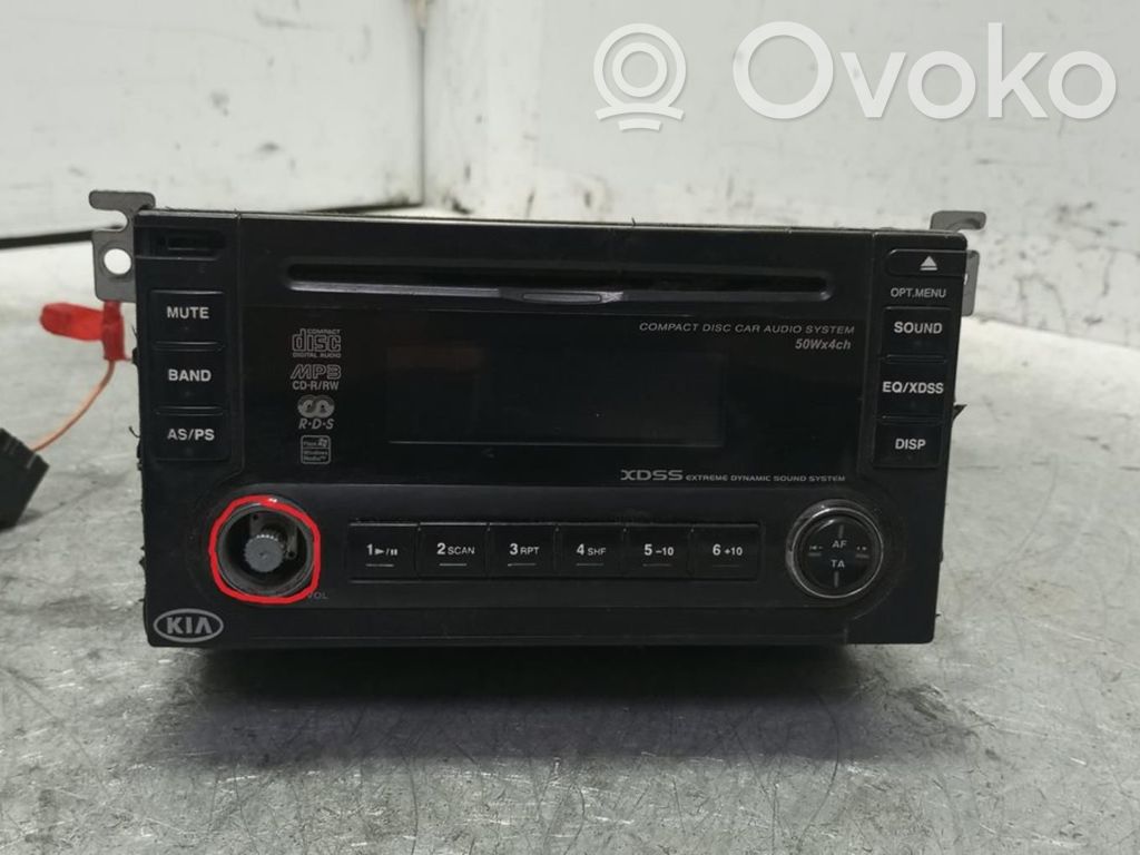 KIA Sportage Panel / Radioodtwarzacz CD/DVD/GPS 