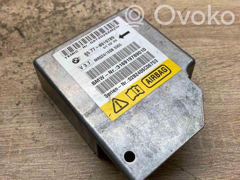 BMW 5 E39 Airbag control unit/module 