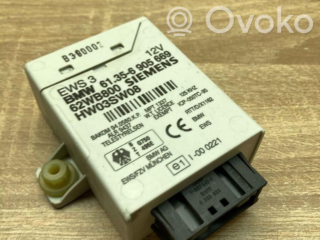 Immobilizer control unit/module   6905669,62WB800