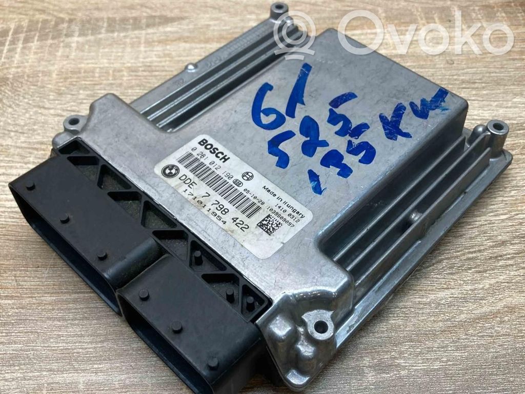BMW 5 E60 E61 Engine control unit/module ECU 