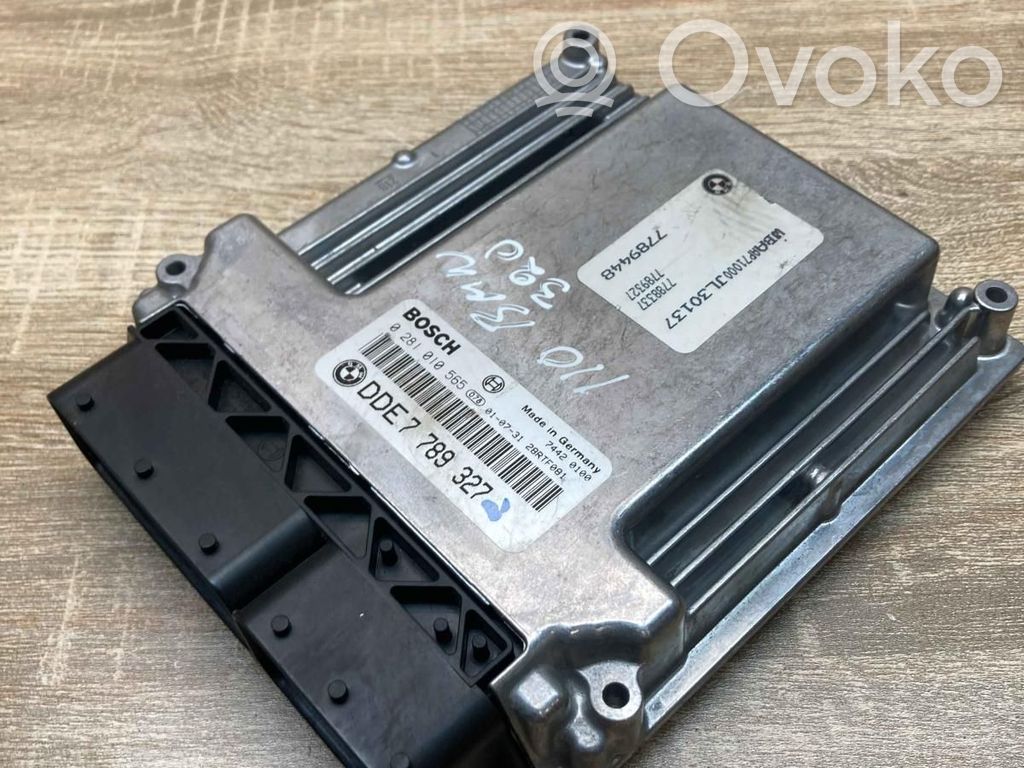 Engine control unit/module ECU   7789327,0281010565