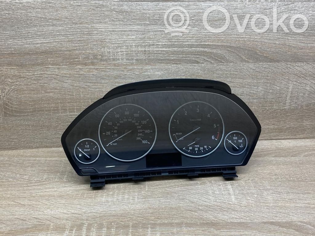 BMW 3 F30 F35 F31 Speedometer (instrument cluster) 