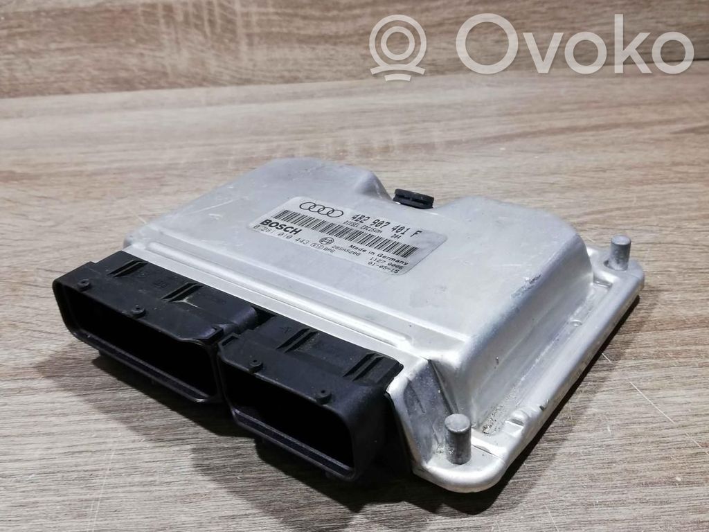 Engine control unit/module ECU   4B2907401F,0281010443