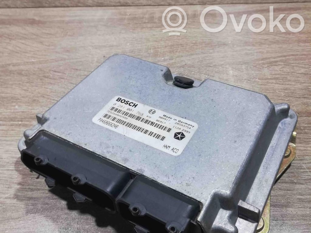 Chrysler Voyager Engine control unit/module ECU 