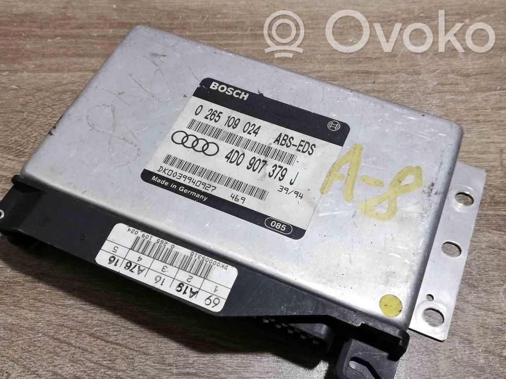 ABS control unit/module   0265109024,4D0907379J