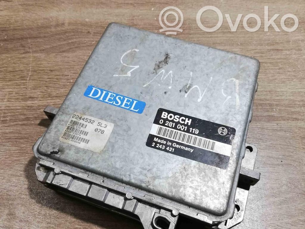 BMW 5 E34 Engine control unit/module ECU 