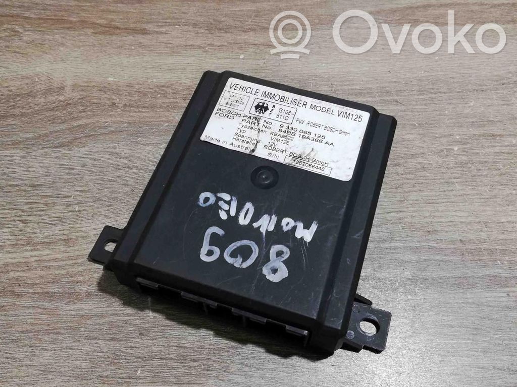 Ford Mondeo MK I Immobilizer control unit/module 