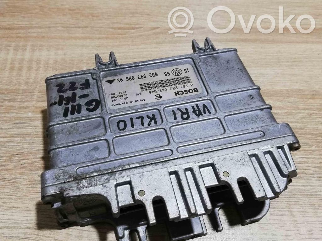 Volkswagen Golf III Engine control unit/module ECU 