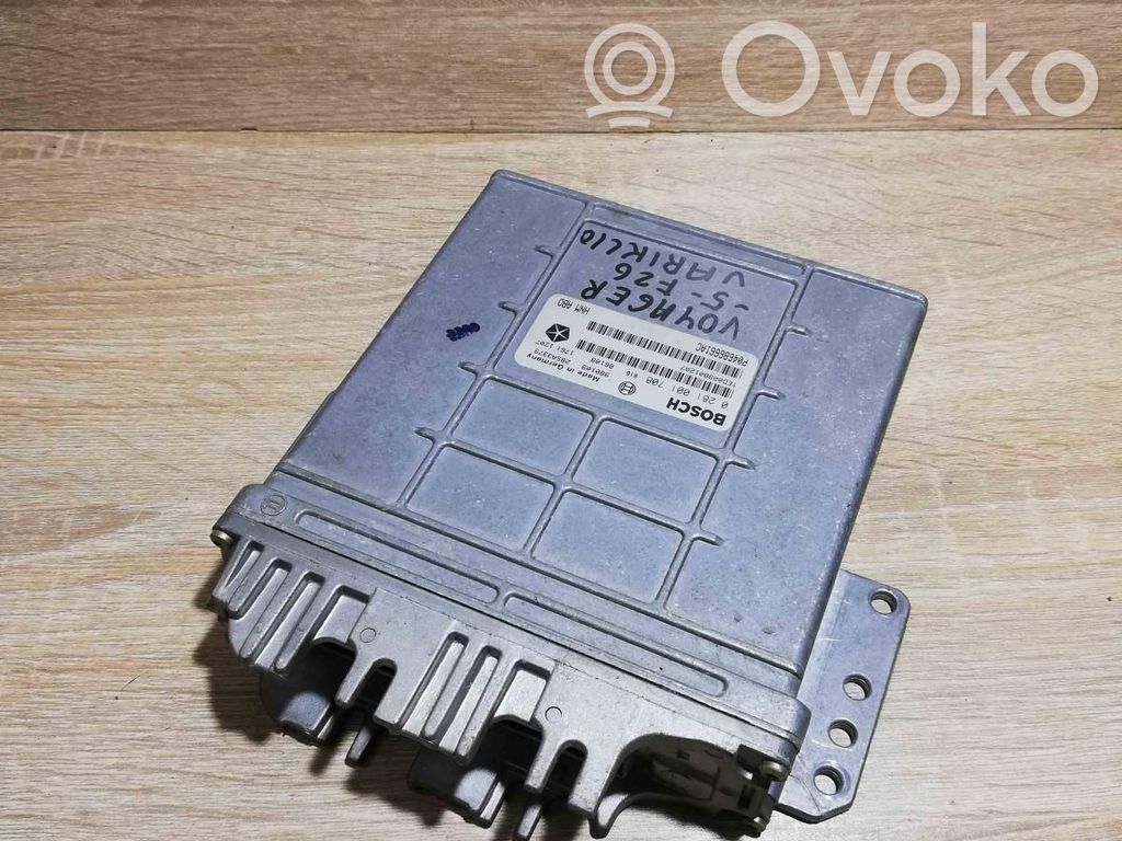 Engine control unit/module ECU   0281001708