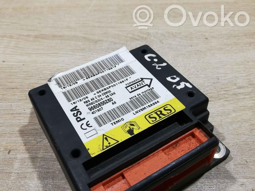 Citroen C2 Airbag control unit/module 