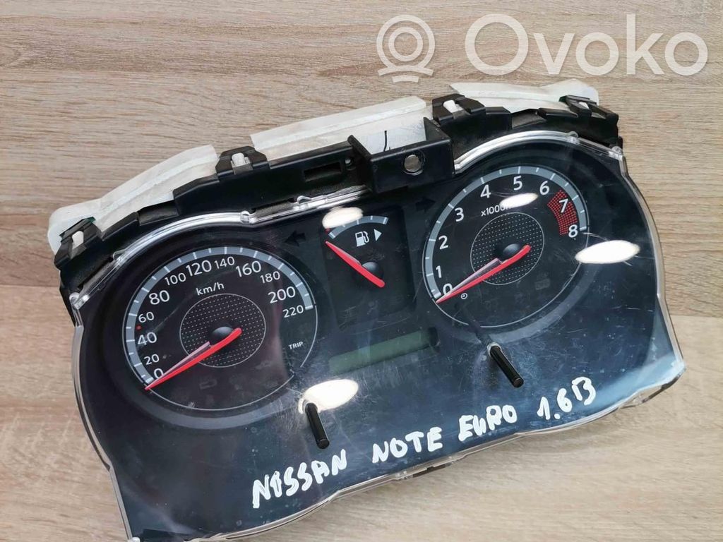Nissan Note (E11) Speedometer (instrument cluster) 