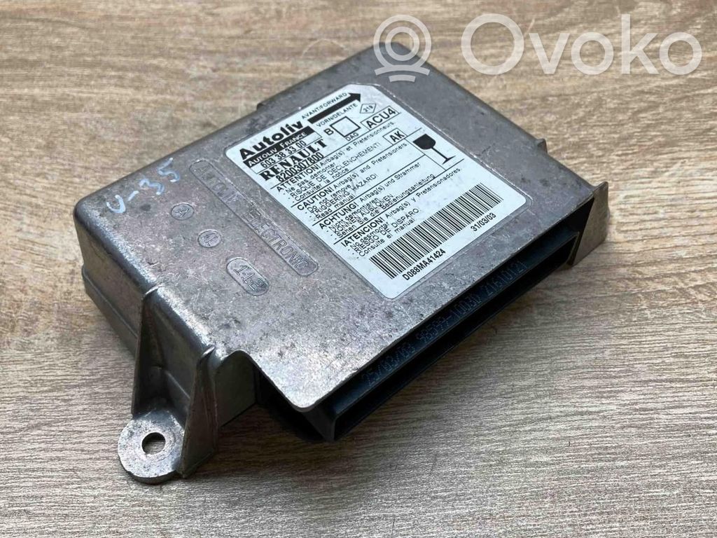 Renault Megane II Airbag control unit/module 