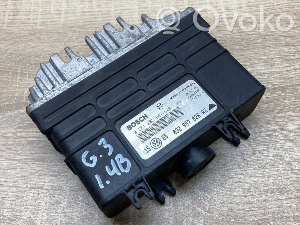 Volkswagen Golf III Engine control unit/module ECU 