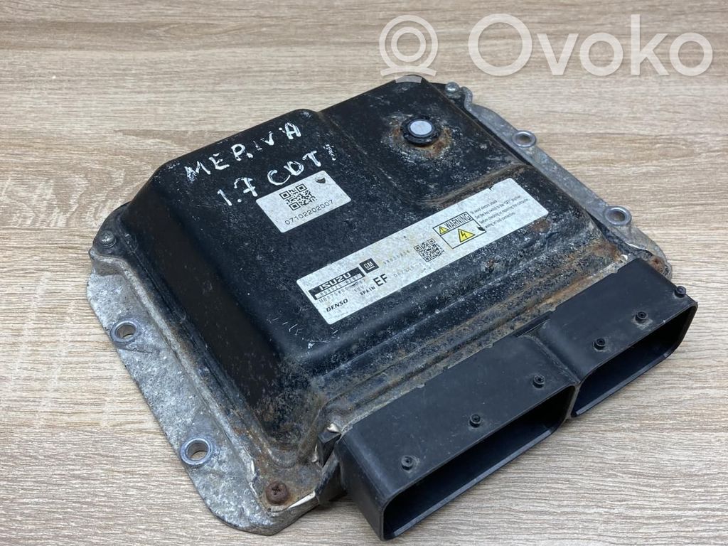 Opel Meriva A Engine control unit/module ECU 
