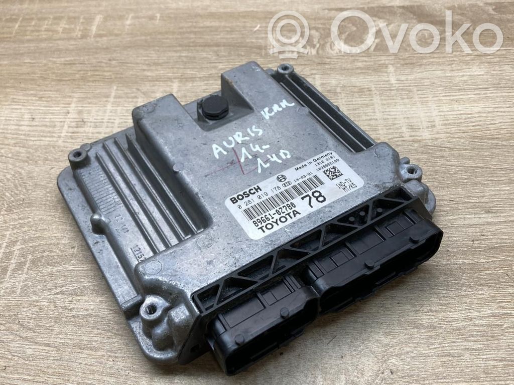 Toyota Auris E180 Engine control unit/module ECU 