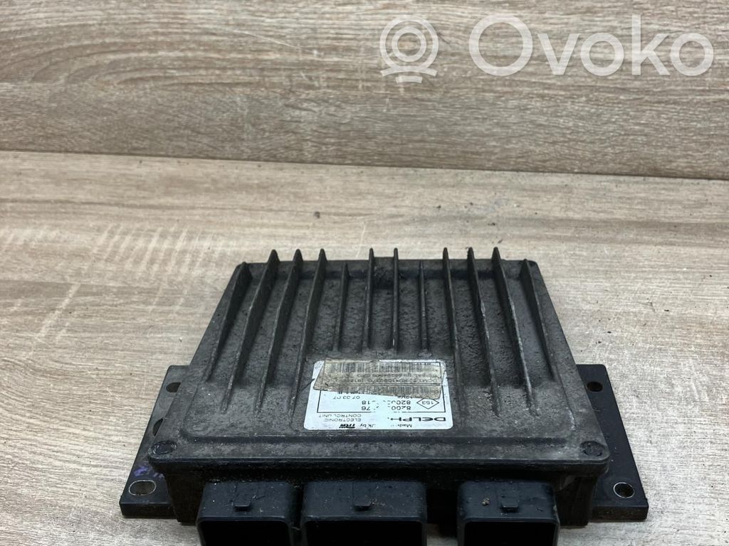 Renault Kangoo II Engine control unit/module 