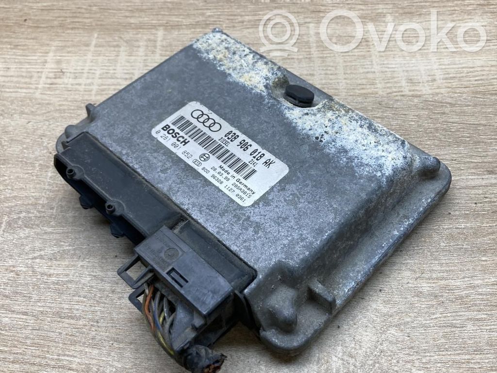 Audi A3 S3 8L Unidad de control/módulo ECU del motor 