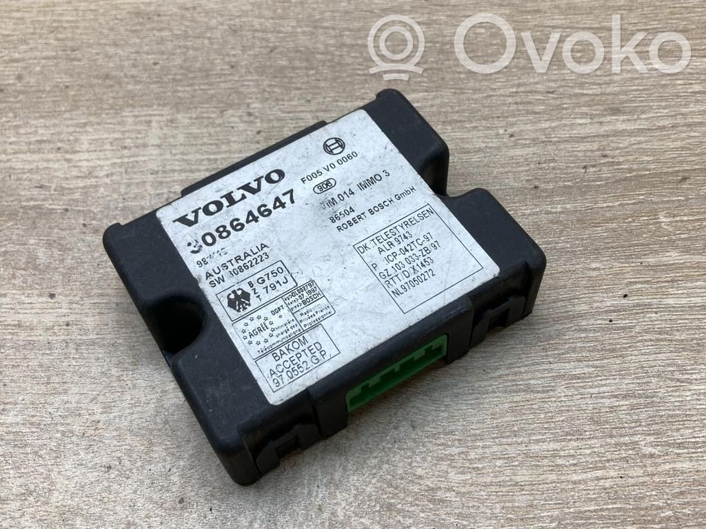 Volvo S40, V40 Imobilaizerio valdymo blokas 