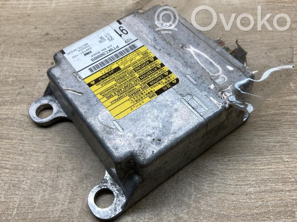 Toyota Corolla Verso AR10 Unitate/modul de comandă airbaguri 