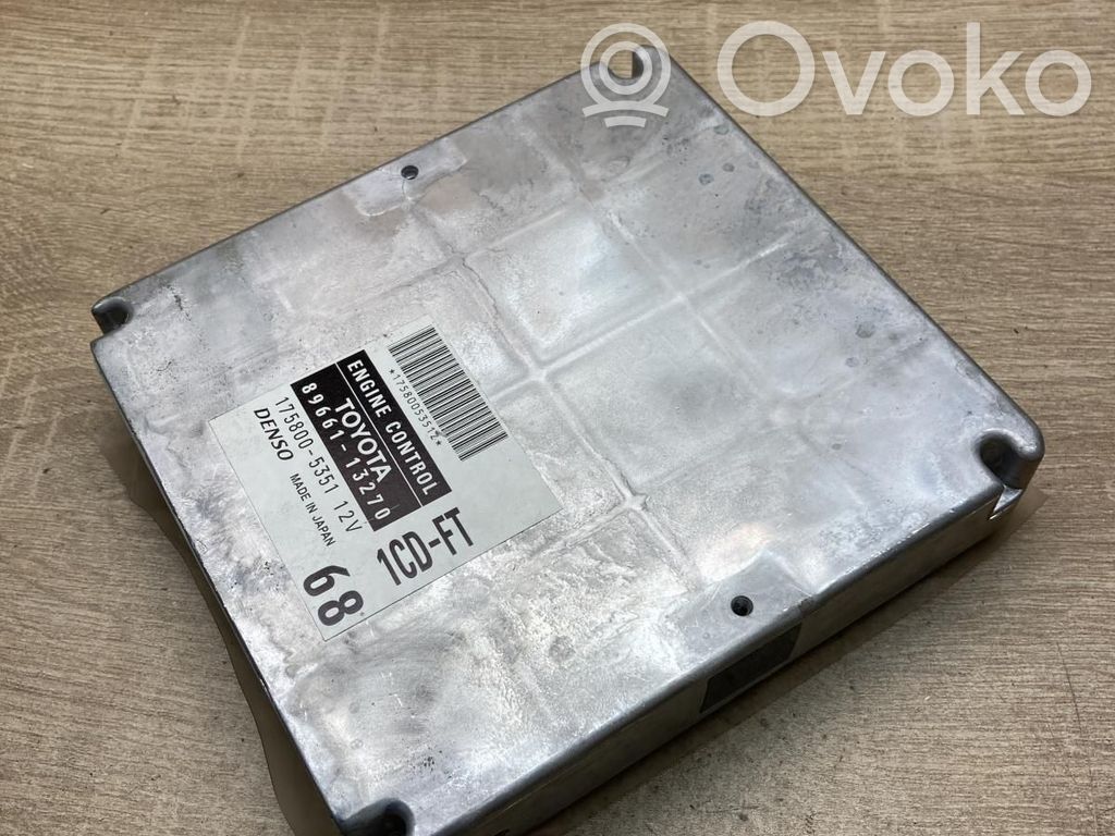 Toyota Corolla E120 E130 Unité de commande, module ECU de moteur 