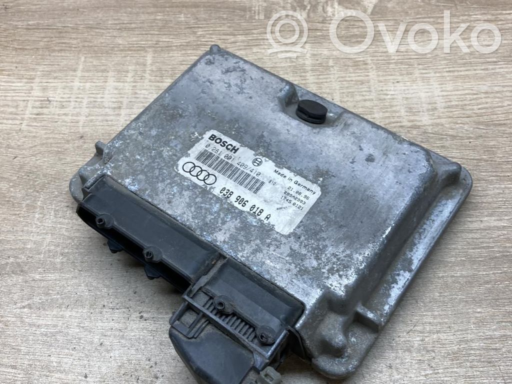 Engine control unit/module ECU   038906018A,0281001409