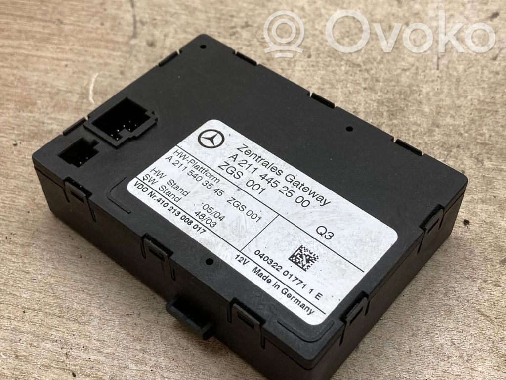 Mercedes-Benz E W211 Gateway control module 