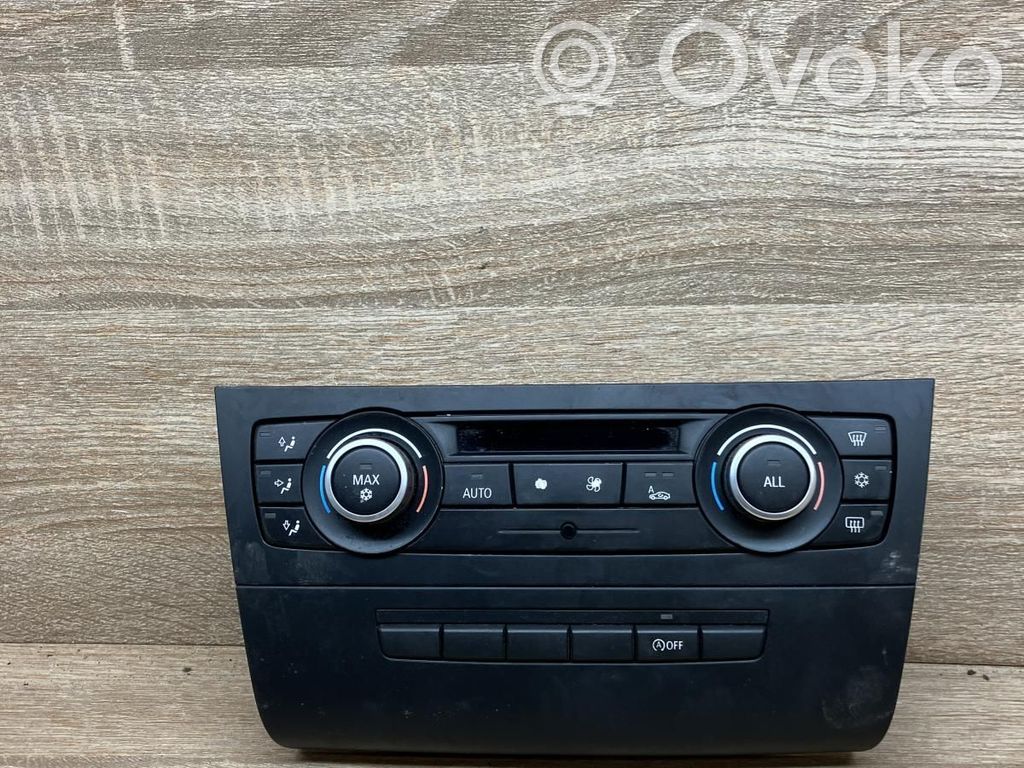 BMW 3 E90 E91 Climate control unit 