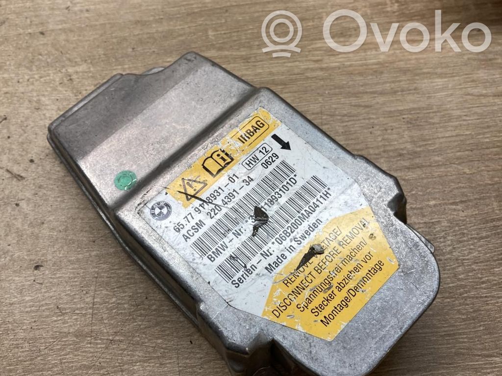 Airbag control unit/module   9118931,220439134