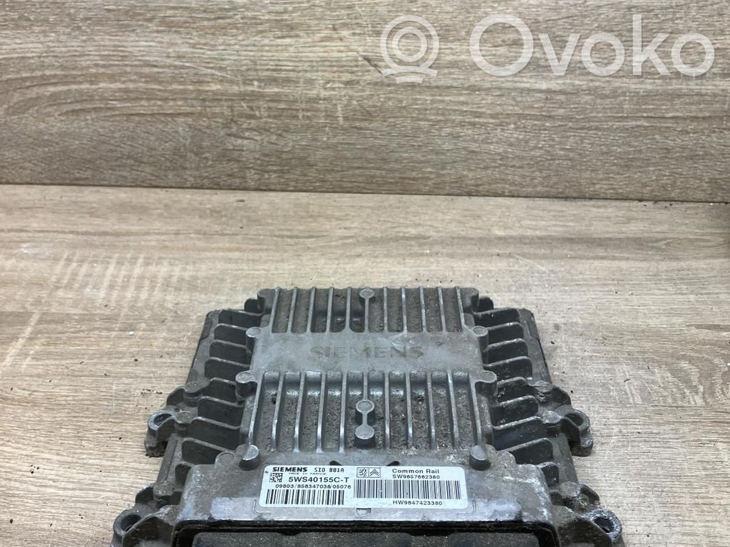 Peugeot Partner Engine control unit/module 