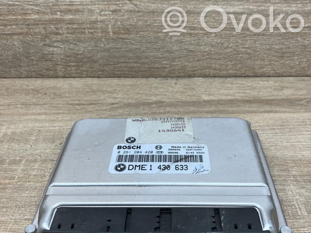 BMW 3 E46 Variklio valdymo blokas 