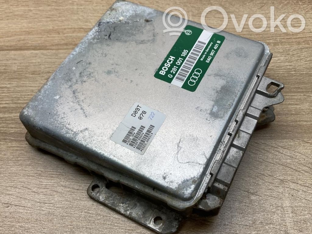 Engine control unit/module ECU   8A0907401B,0281001185