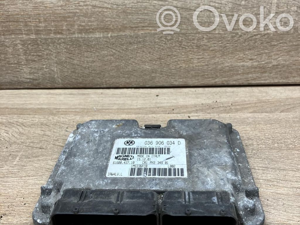Sterownik / Moduł ECU   036906034D,6160043710