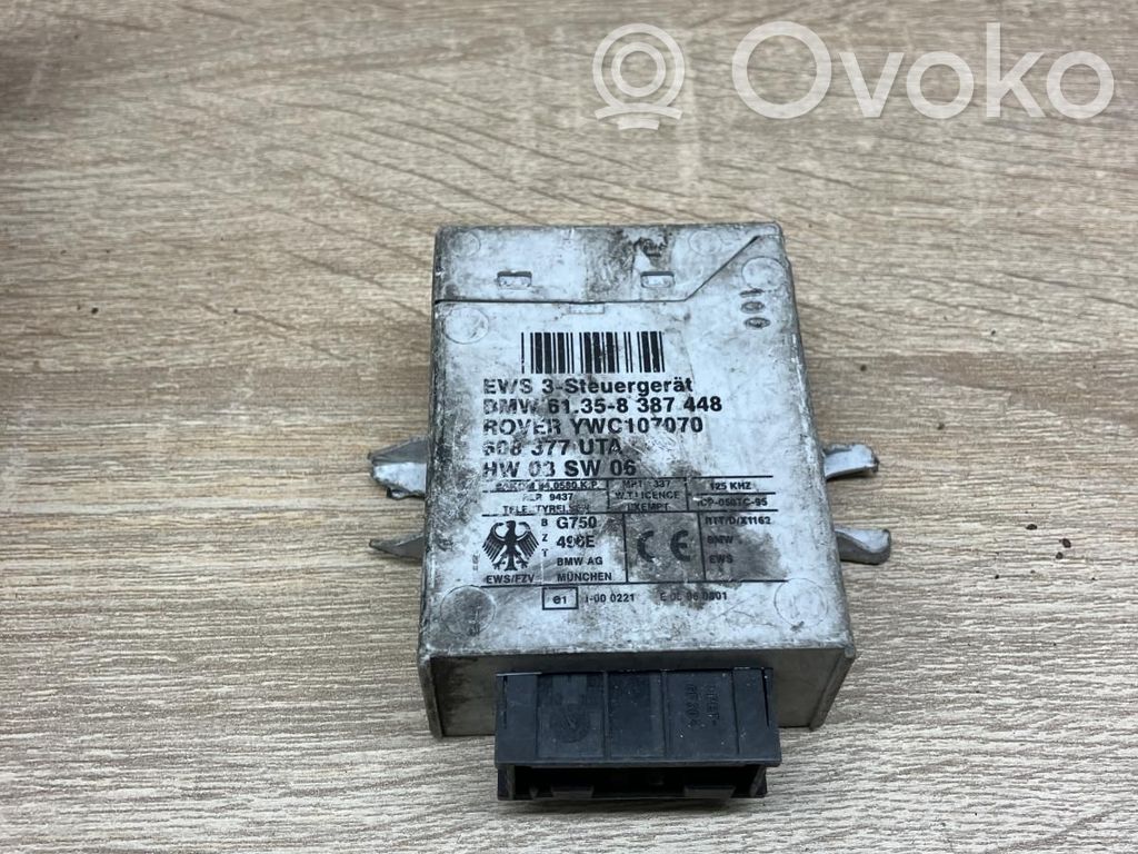 BMW 5 E39 Centralina/modulo immobilizzatore 