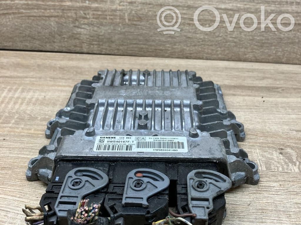 Peugeot 407 Sterownik / Moduł ECU 