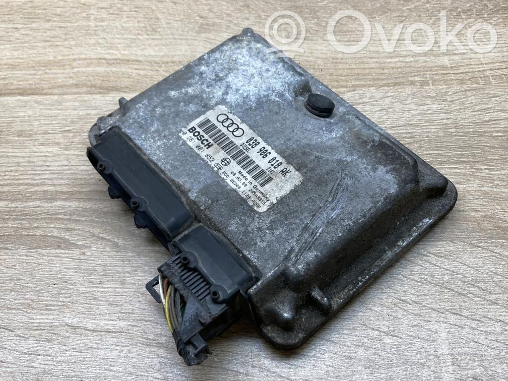 Audi A3 S3 8L Unidad de control/módulo ECU del motor 