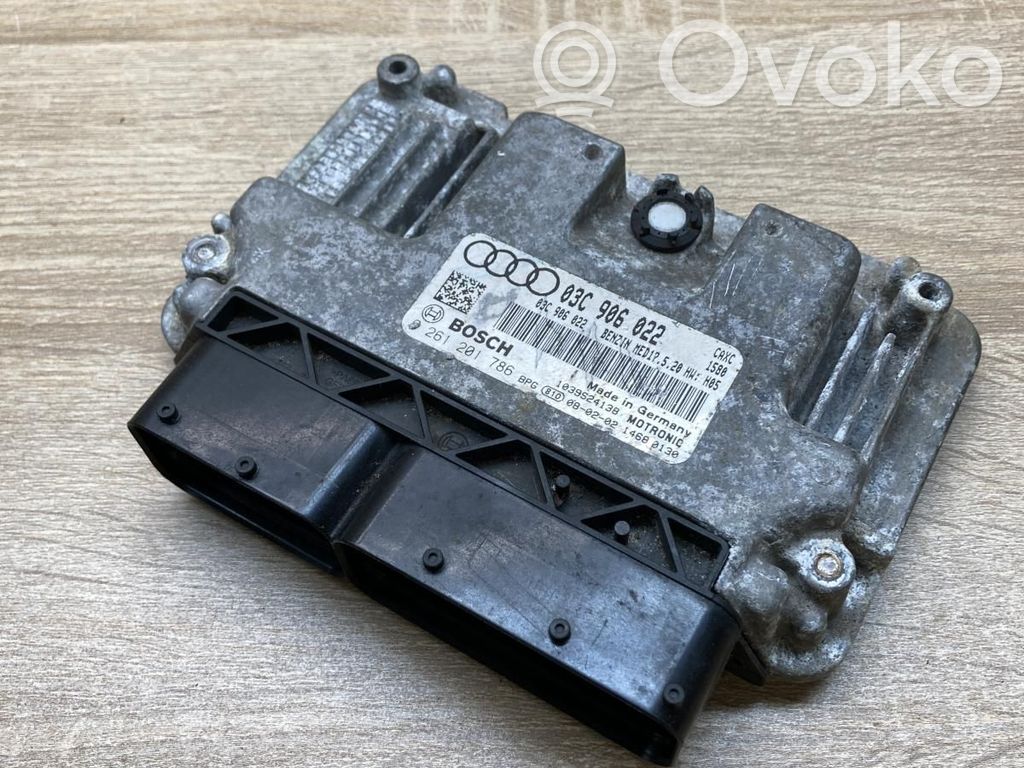 Audi A3 S3 8P Unité de commande, module ECU de moteur 
