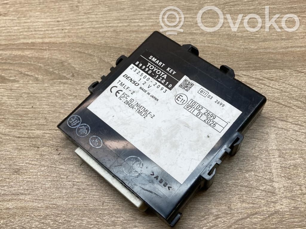Toyota Auris 150 Unitate/modul de control fără cheie (KESSY) 