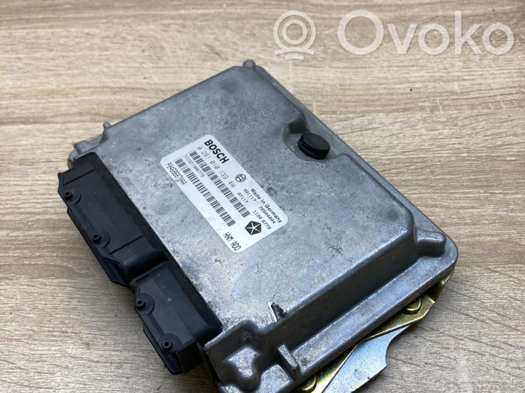Engine control unit/module ECU   P04686870AA,0281010139