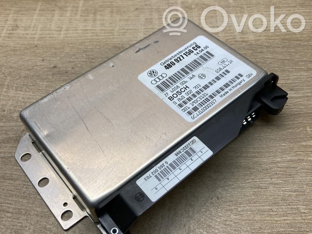 Sterownik / Moduł skrzyni biegów   4B0927156CG,026002703