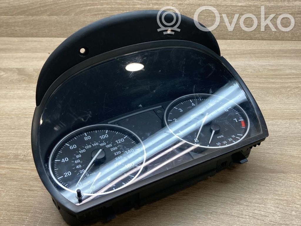 BMW 3 E90 E91 Speedometer (instrument cluster) 