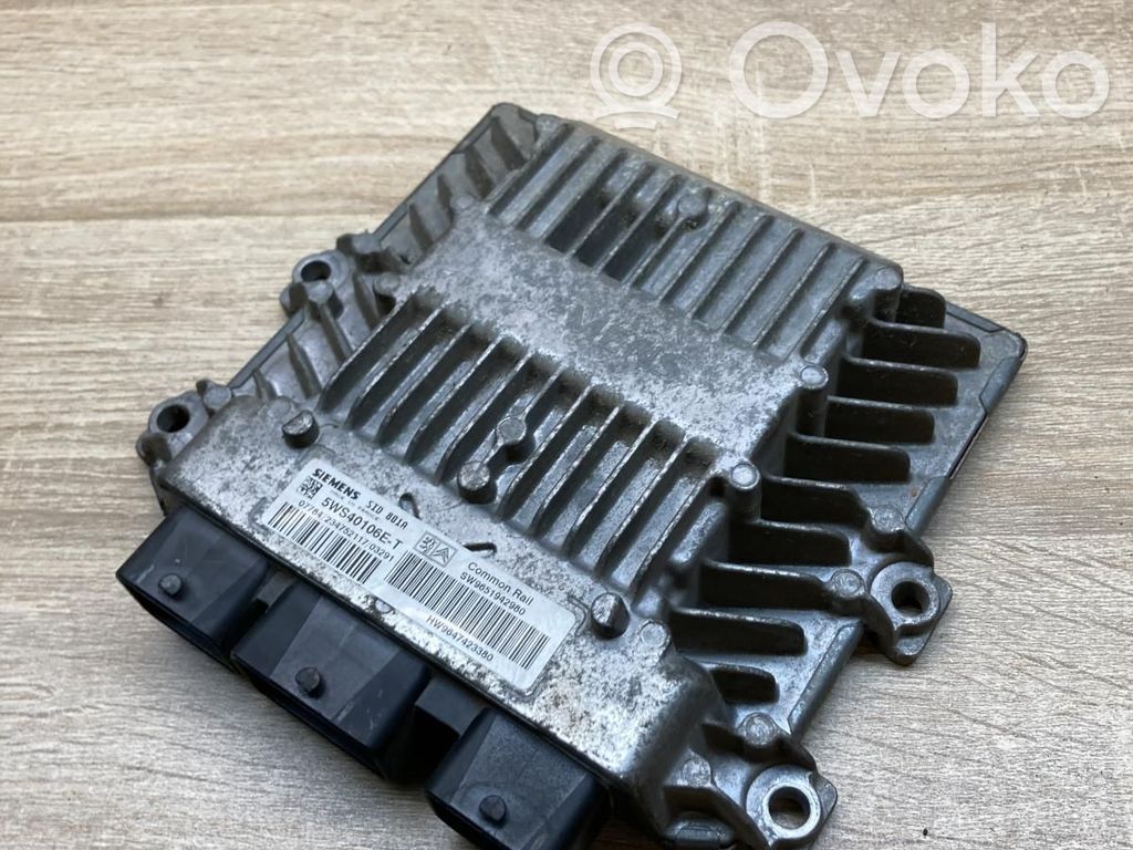 Engine control unit/module ECU   9647423380,9651942980
