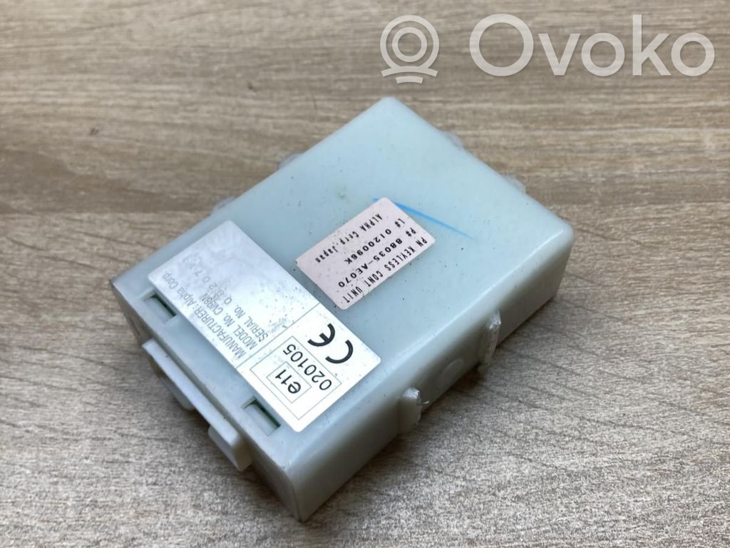 Subaru Outback Moduł / Sterownik systemu uruchamiania bezkluczykowego 