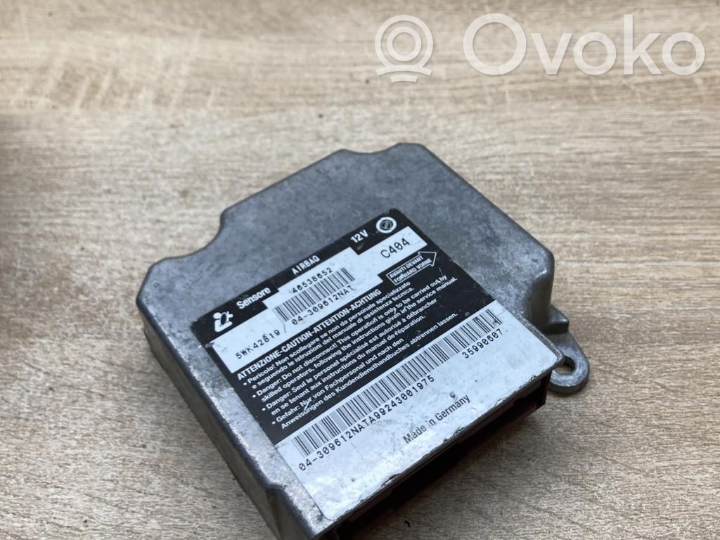Fiat Marea Airbag control unit/module 