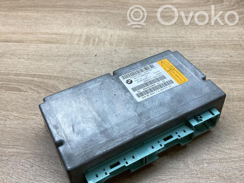 Unidad de control/módulo del Airbag   6943085