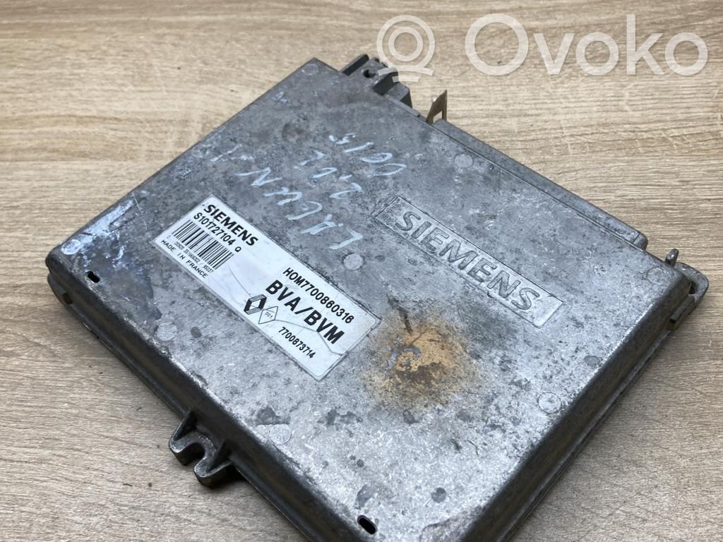 Engine control unit/module ECU   7700860316,7700873714,S101727104Q