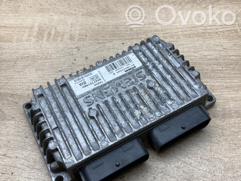 Peugeot 307 Unidad de control/módulo de la caja de cambios 