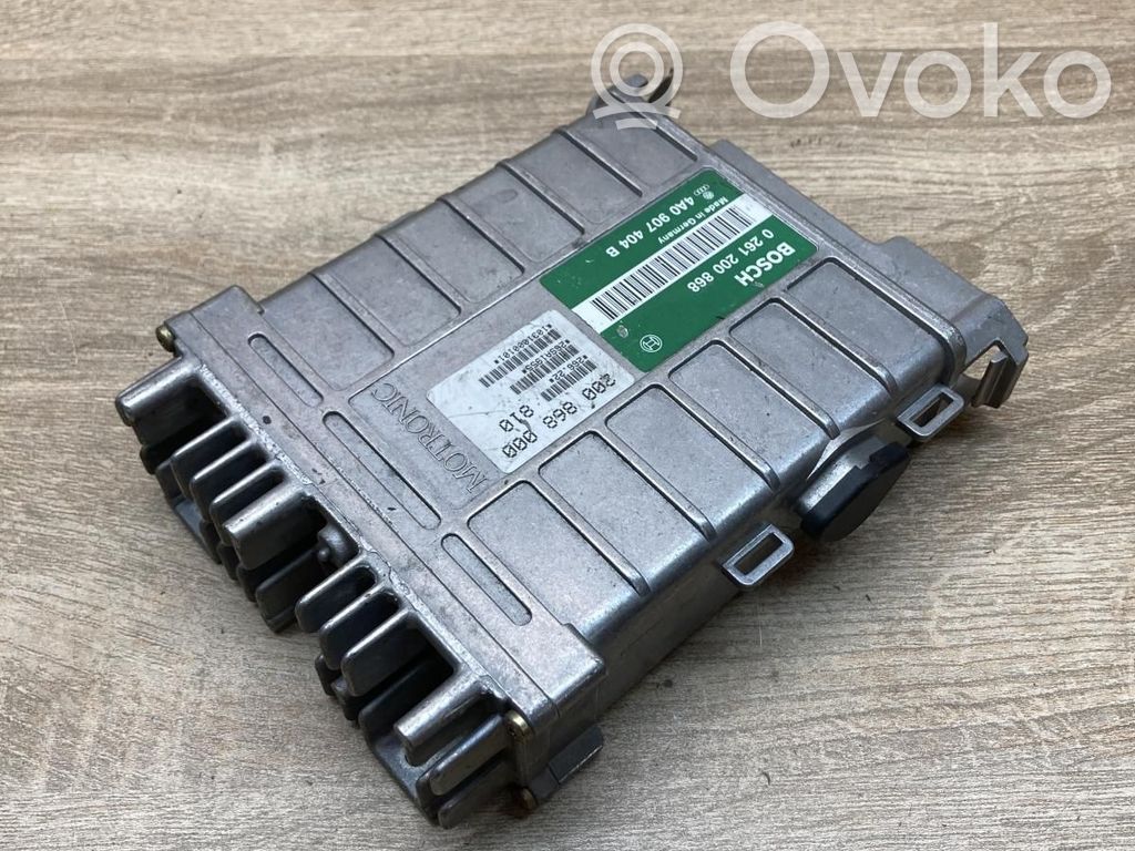 Engine control unit/module ECU   4A0907404B,0261200868