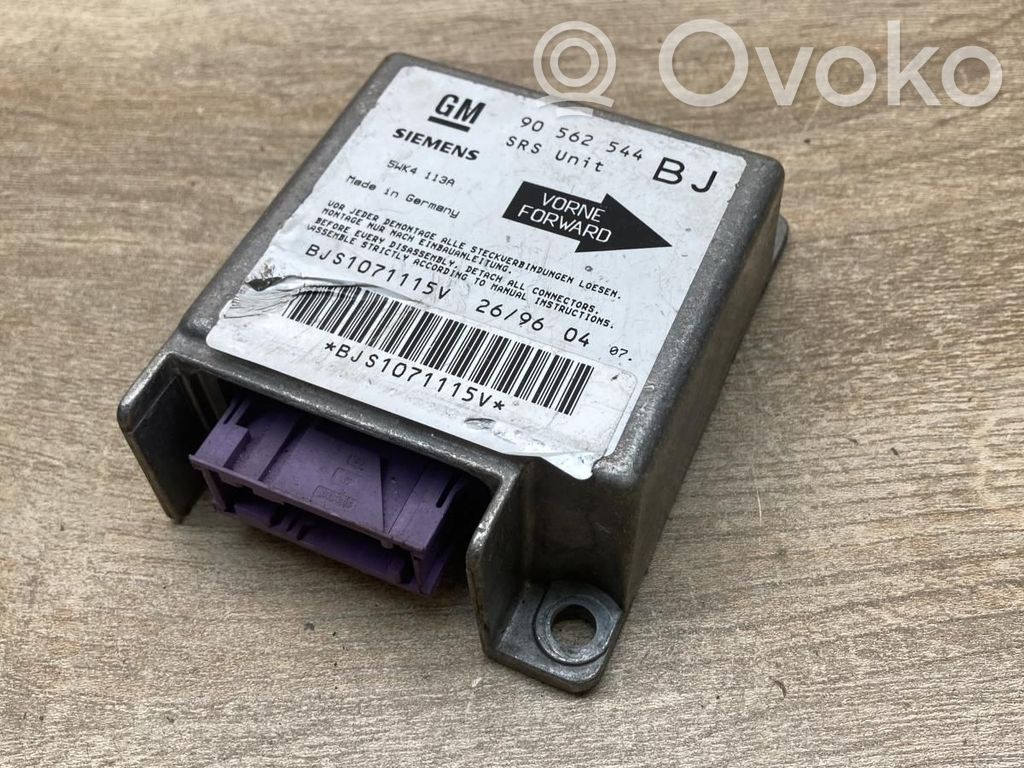 Opel Astra F Unitate/modul de comandă airbaguri 